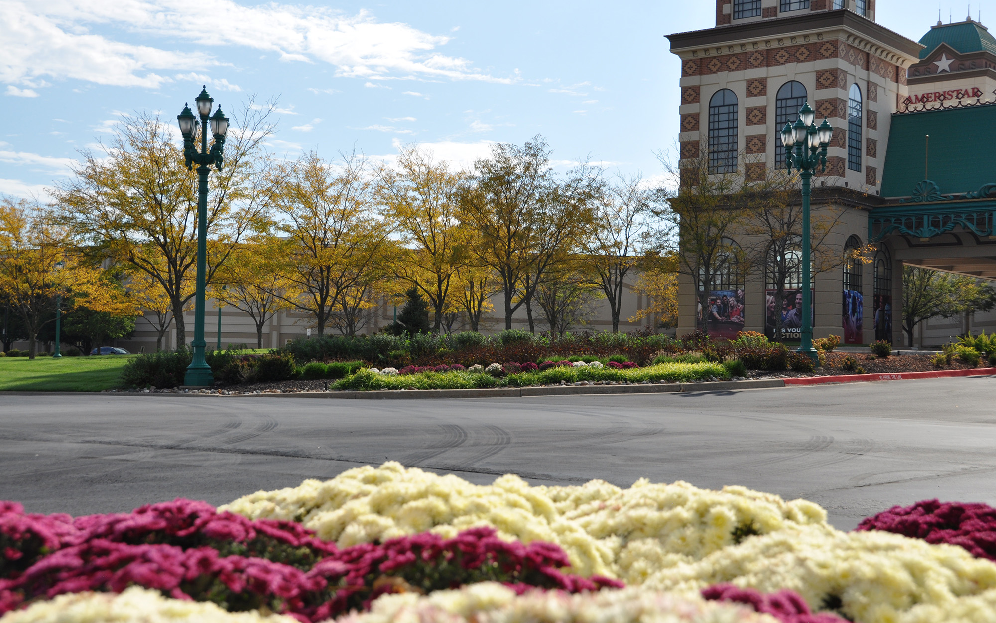 Commercial Ameristar Flowers And Trees By Building