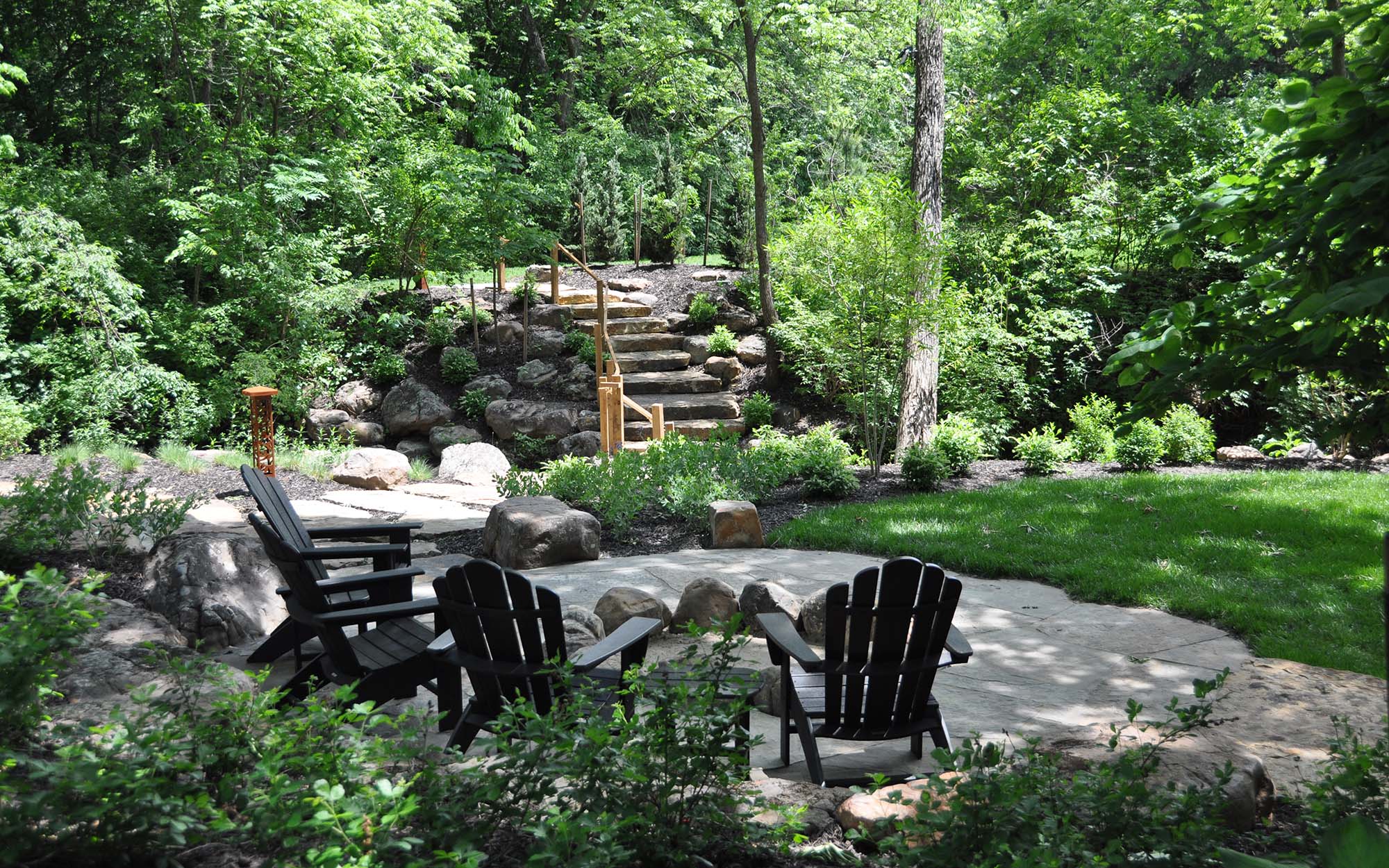 Estate Pathway Chairs And Stairs